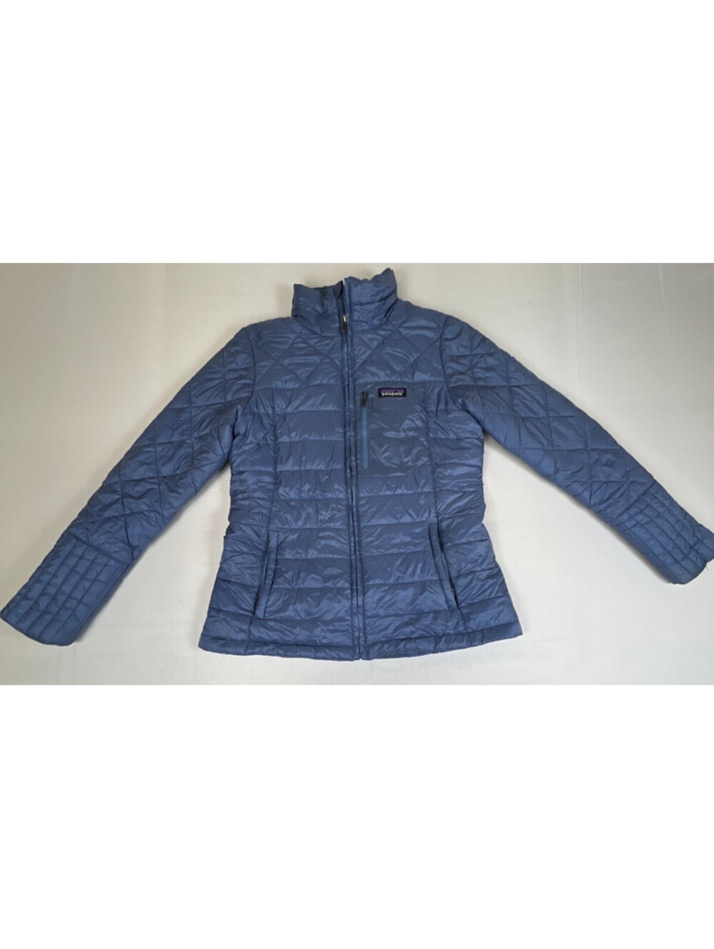 Patagonia Radalie Insulated Jacket Womens Medium Wooly Blue Quilted Winter Coat